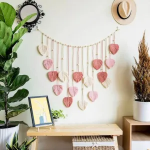 WovenWhispers: Bohemian Macrame Wall Art