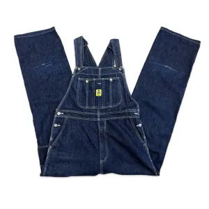 WRANGLER BLUE BELL LADIES DENIM DUNGAREES ROCKABILLY USA WORKWEAR LADY 34”W 34”L