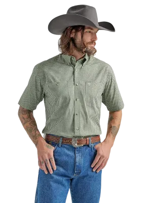 Wrangler George Strait Short Sleeve Two Pocket Button Down Shirt