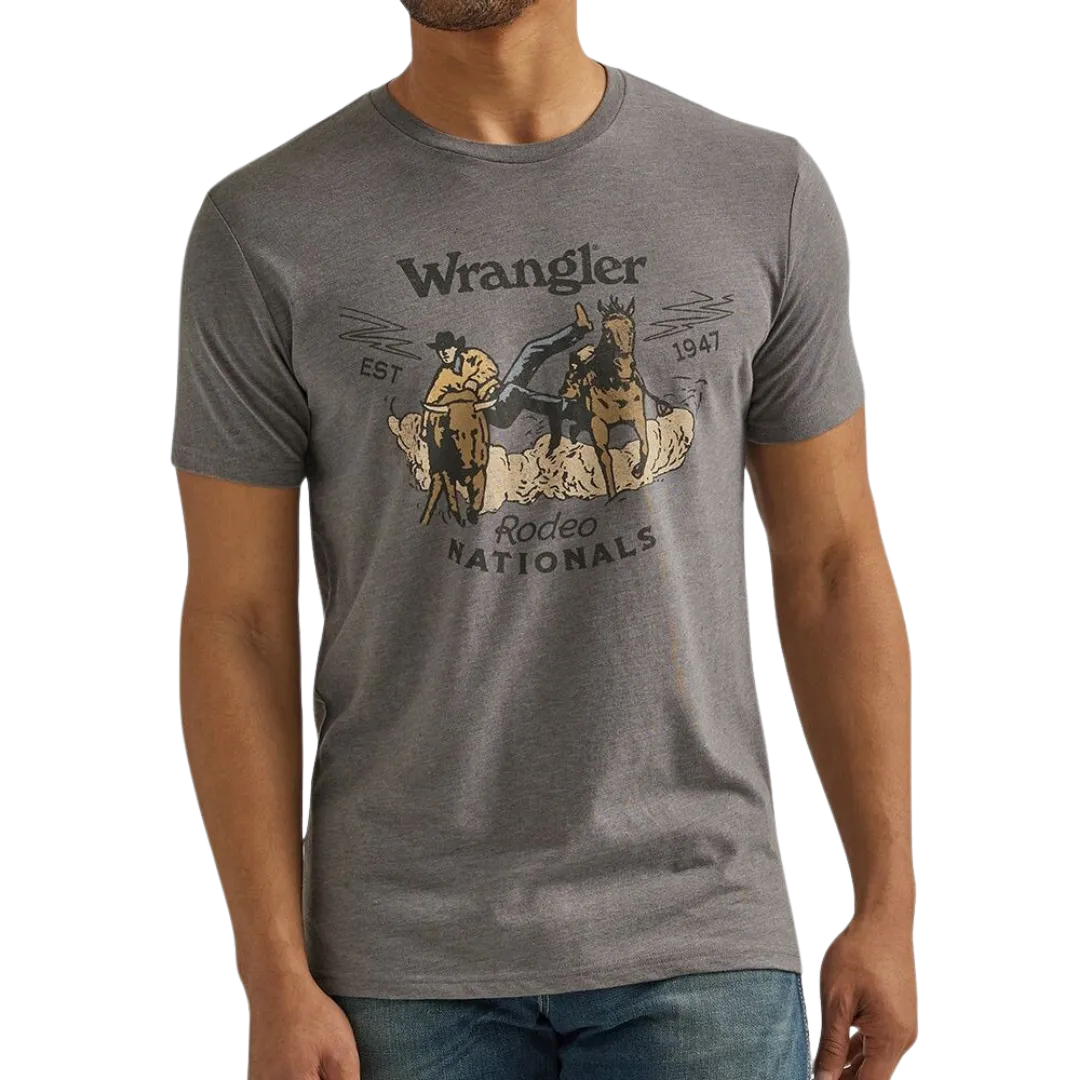 Wrangler Men's Graphite Heather Tee Shirt