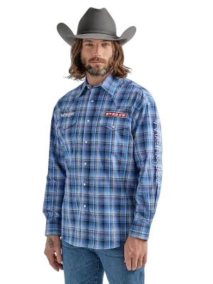 Wrangler Men's Western Snap Shirt - Big