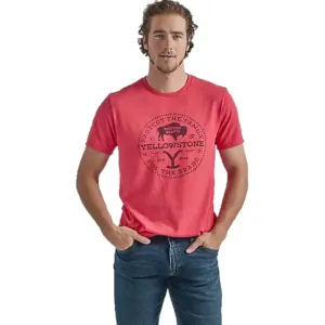 Wrangler Men's Yellowstone Red Heather Shirt