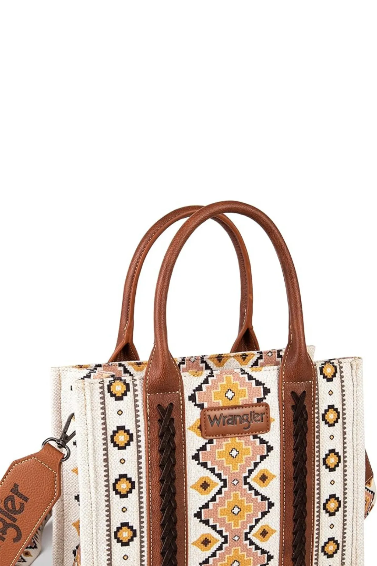 WRANGLER: SOUTHWESTERN CROSSBODY TOTE BAG