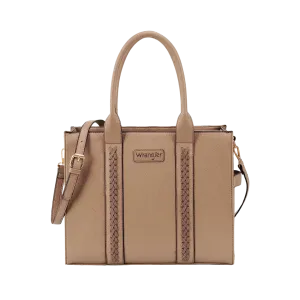 Wrangler Women's Carry All Crossbody Khaki Tote