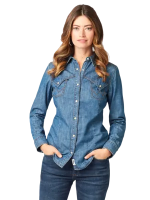 Wrangler Women's Retro Americana Snap Front Shirt