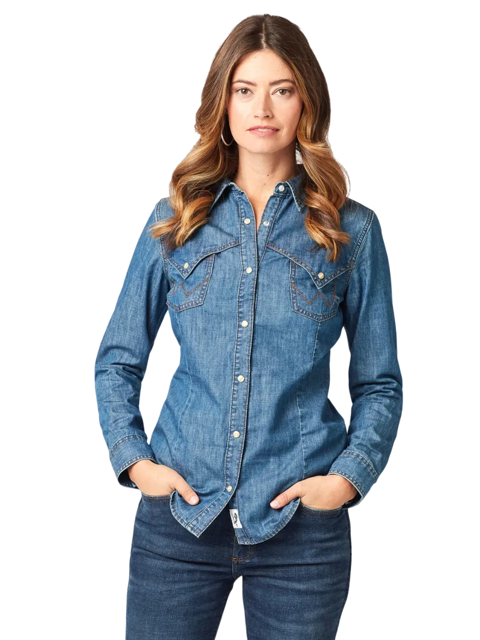 Wrangler Women's Retro Americana Snap Front Shirt