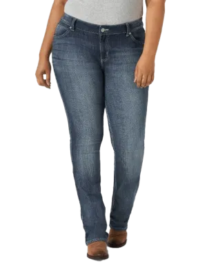 Wrangler Women's Straight Leg Jean (Plus)