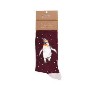 Wrendale Men's King Penguin Socks