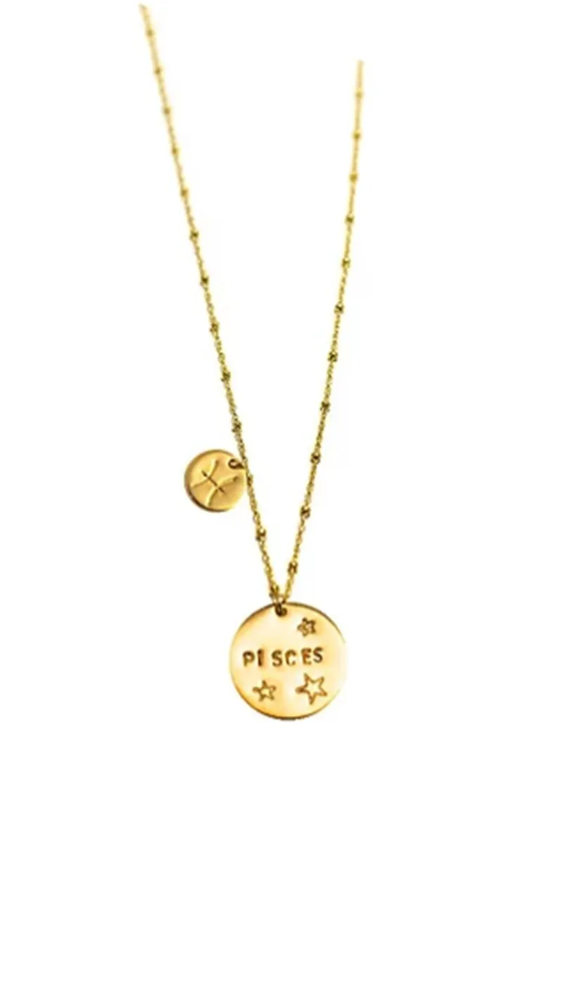 Written in the Stars Zodiac Necklace