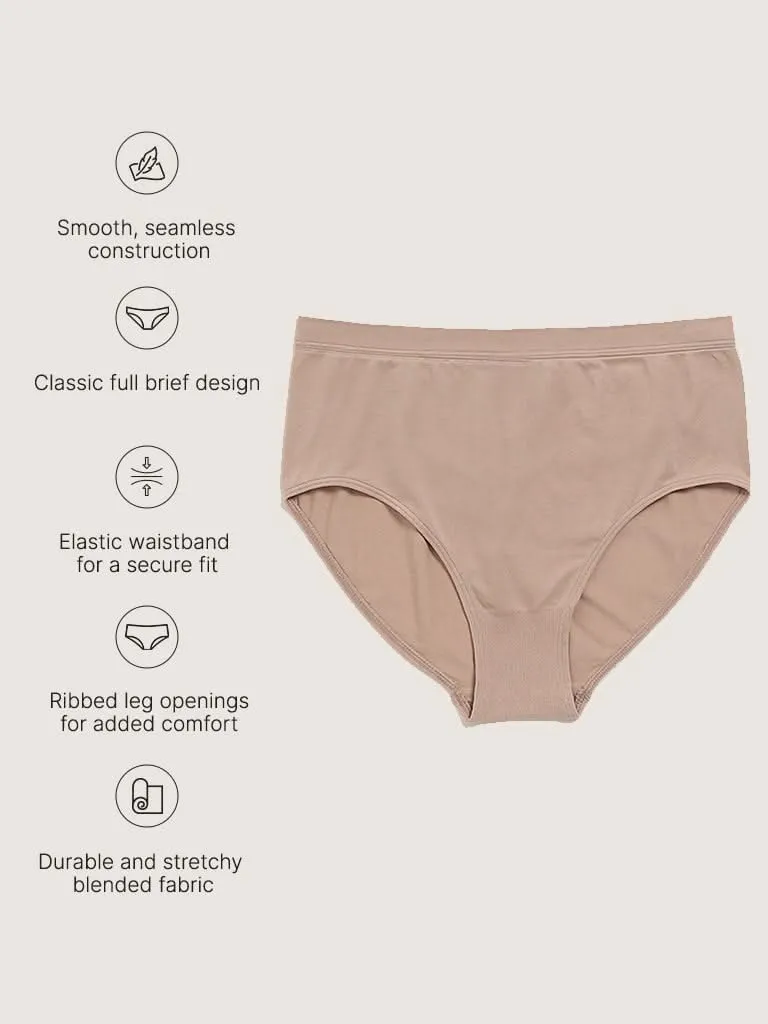 Wunderlove Beige Seam-free Brief