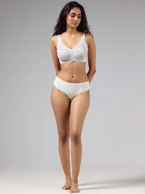 Wunderlove Ivory Lace Cradle Bra