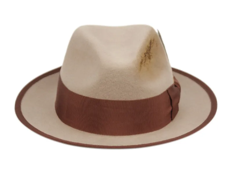 Wynton | Distressed Wool Felt Fedora Hat