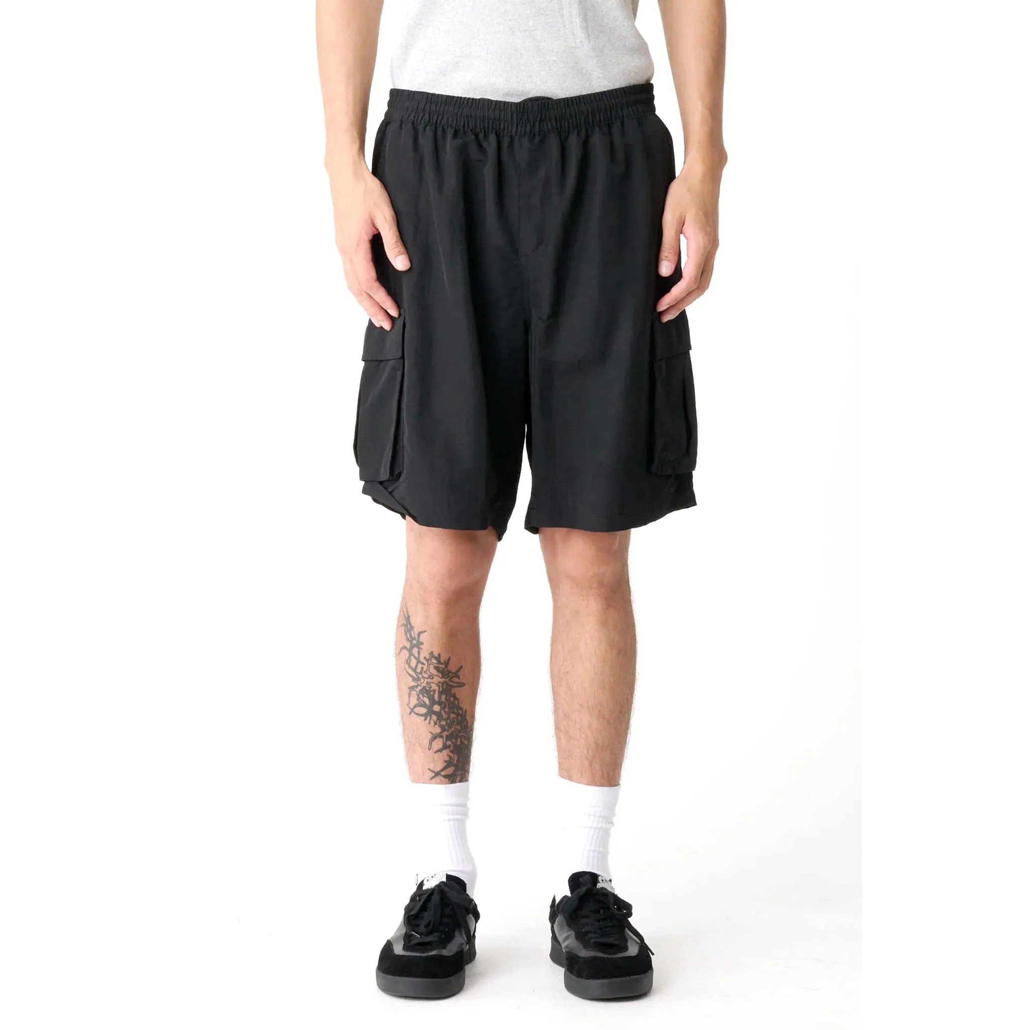 X-Large 91 Nylon Cargo Short Black