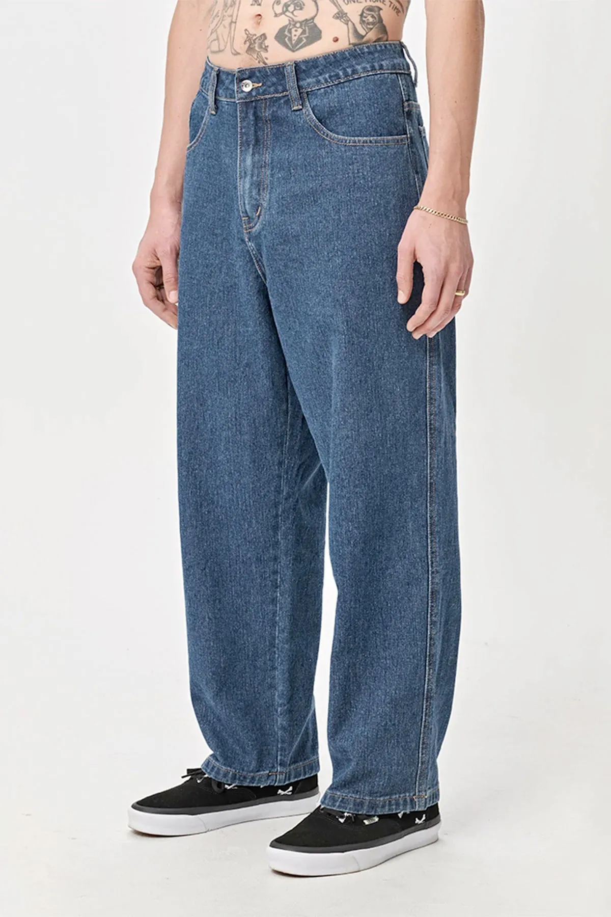 X-large Bull Denim 91 Pant Blue