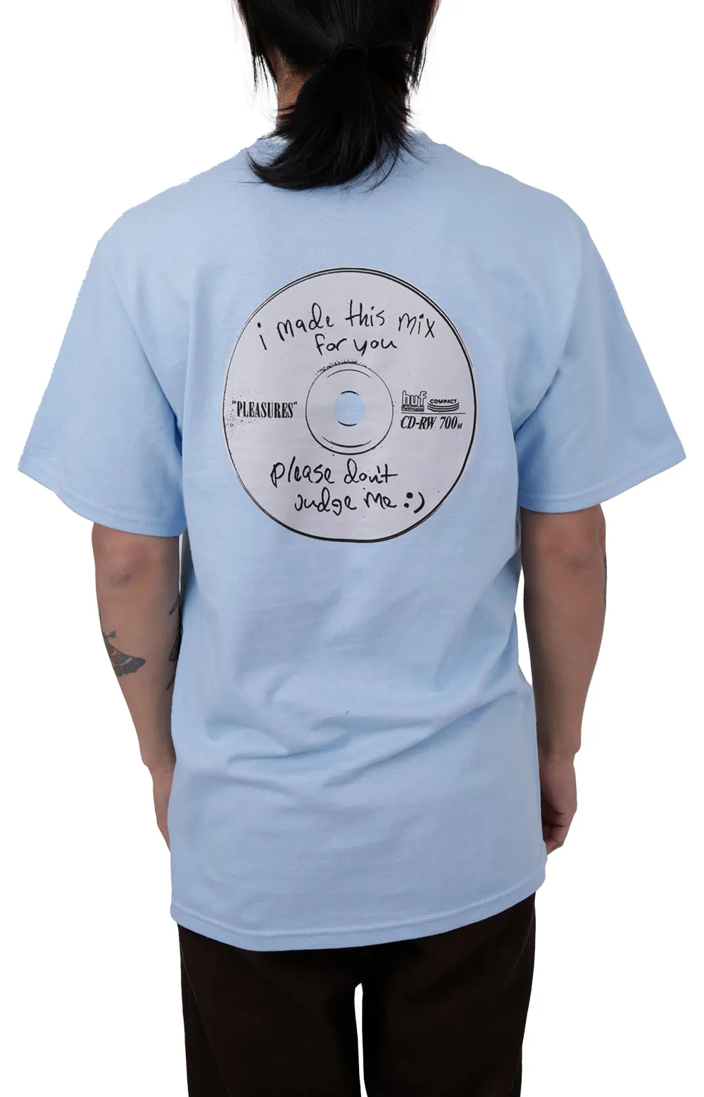 x Pleasures Head Unit T-Shirt - Light Blue