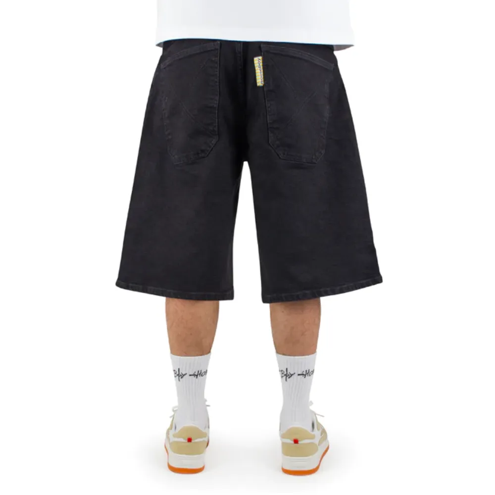 X-tra Monster Shorts Washed Black