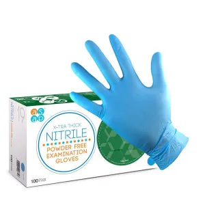 X-TRA THICK NITRILE BLUE DISP GLOVES