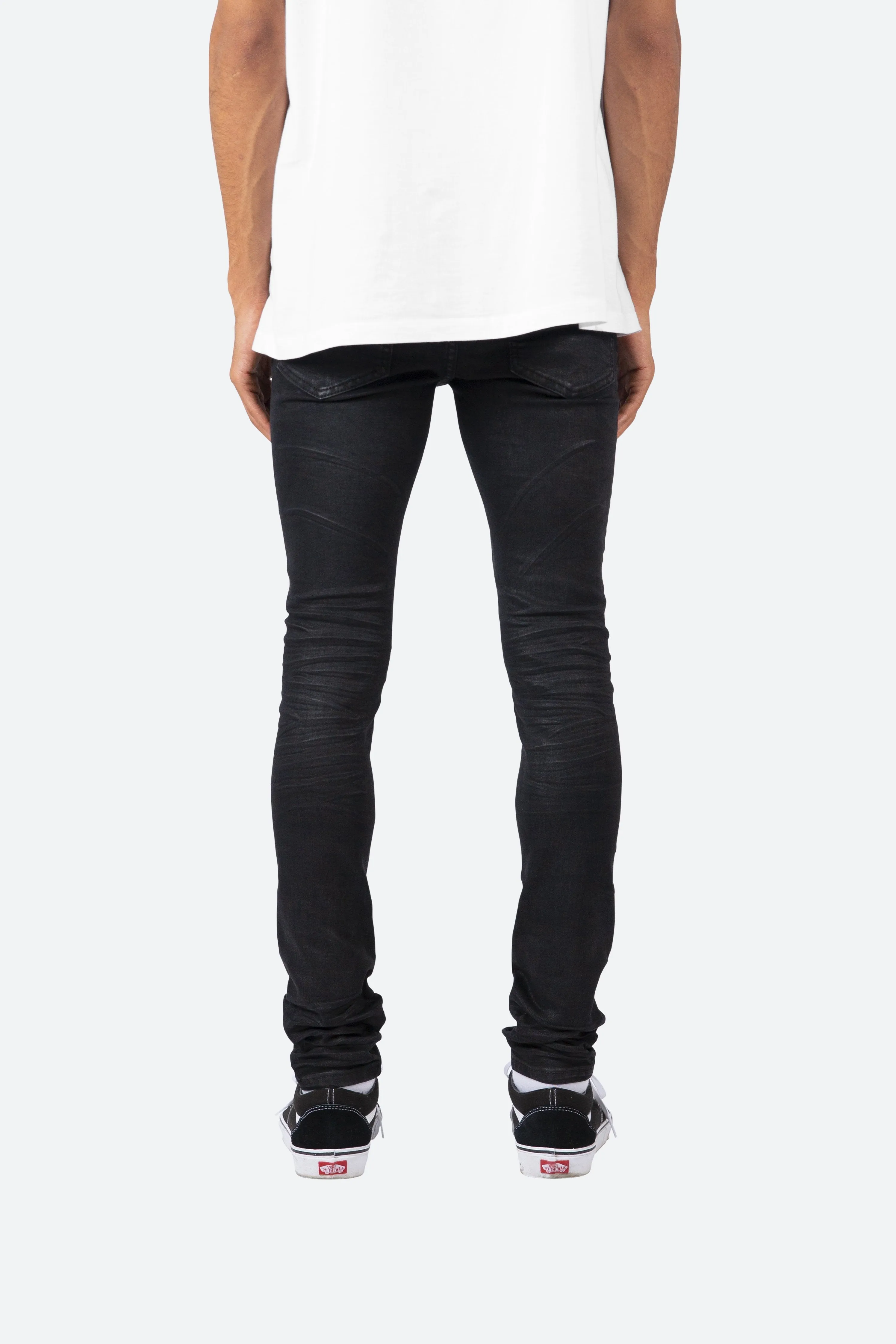 X44 Stretch Denim - Matte Black