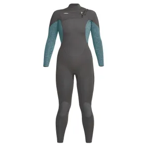 Xcel 4/3 Womens Comp Thermo Lite Tinfoil Flower Wetsuit