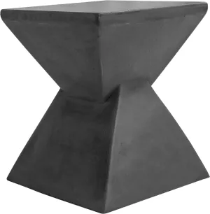 Xero Concrete Stool Lava Grey