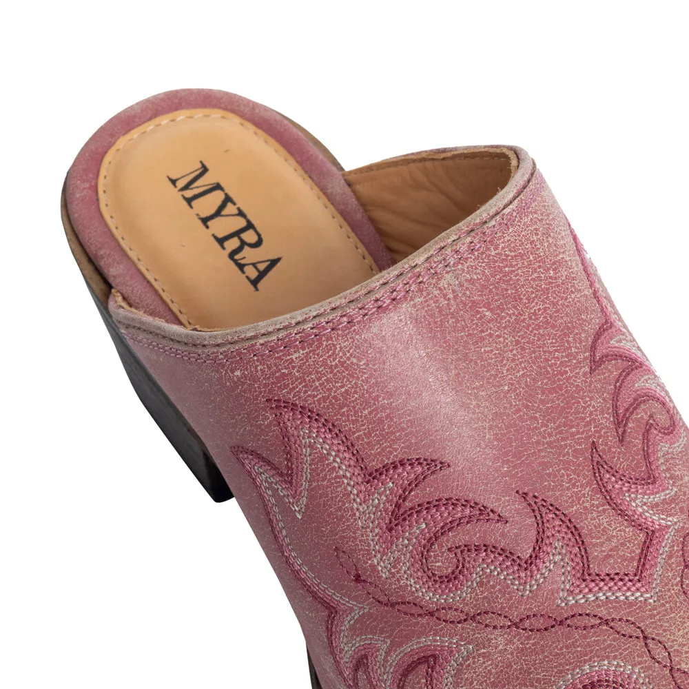 Ximena Ranch  Mules in Pink