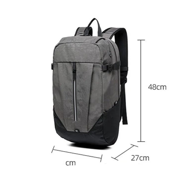 Y-1821 Multifunctional Travel Waterproof Sports Backpack Outdoor Hiking Wear-Resistant Backpack(Black)