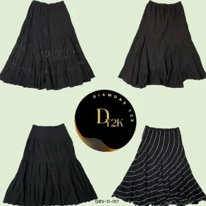 Y2K Black Cotton Maxi Classic (GRV-11-157)