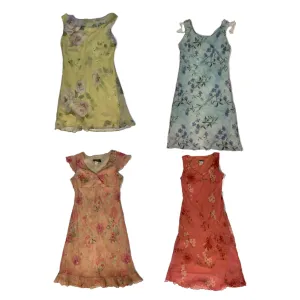 Y2K floral Printed Dresses (NS-085)