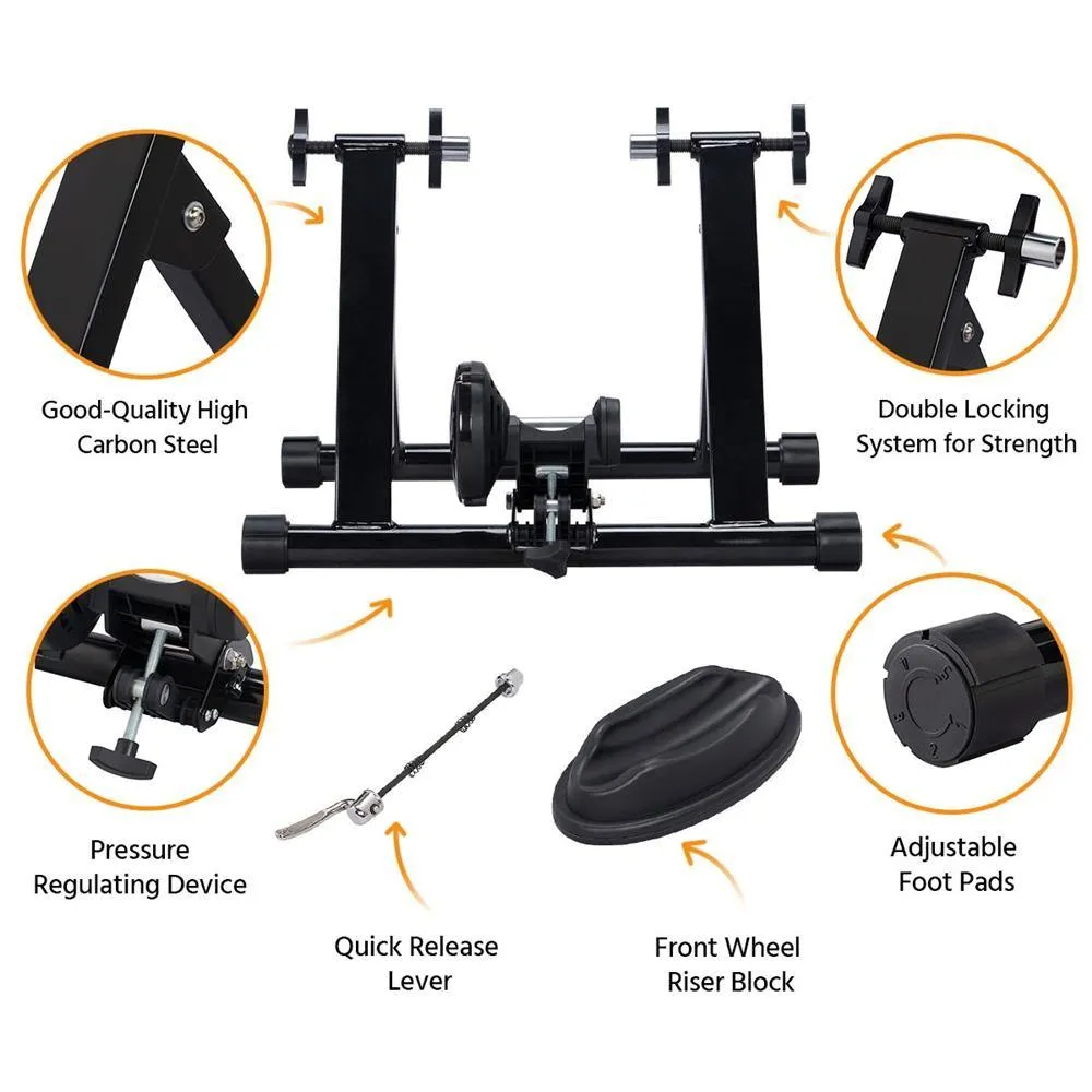 Yaheetech Foldable Indoor Bike Trainer