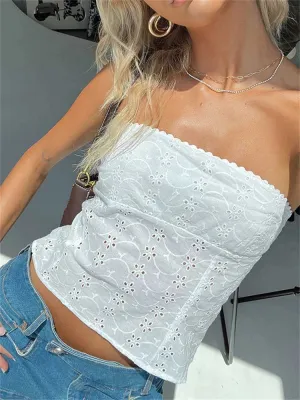 Yaiza Strapless Top