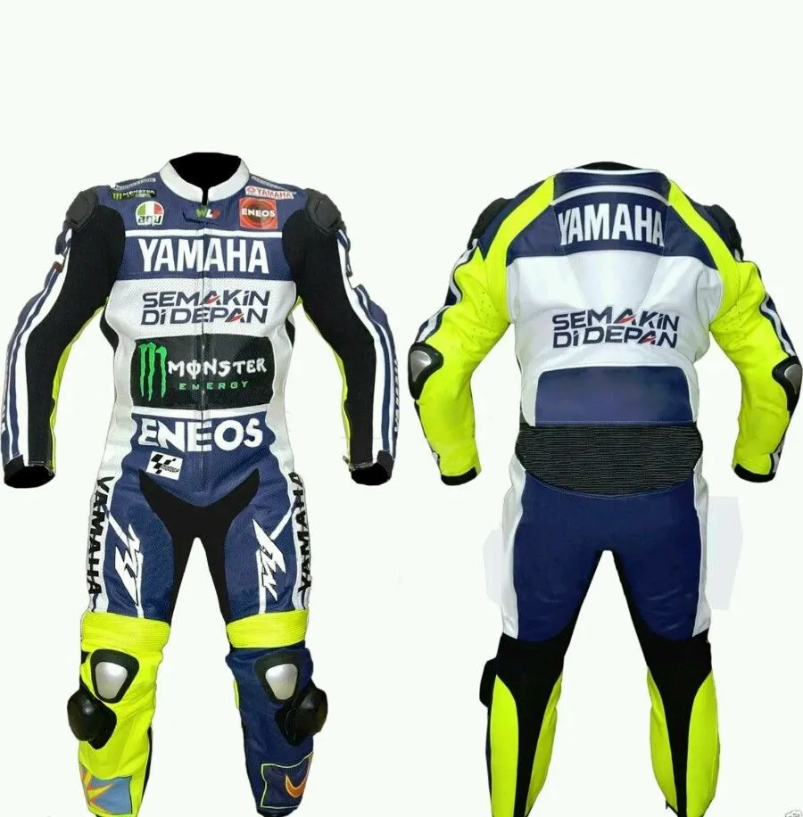 YAMAHA MOTORCYCLE LEATHER RACING SUIT