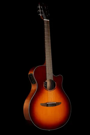 Yamaha NTX1 Brown Sunburst Classical Electric Guitar