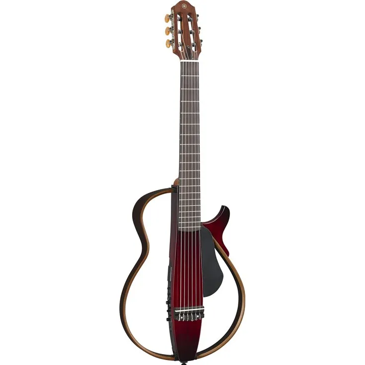 Yamaha SLG200N Silent Guitar Crimson Red Burst (Nylon string Version)