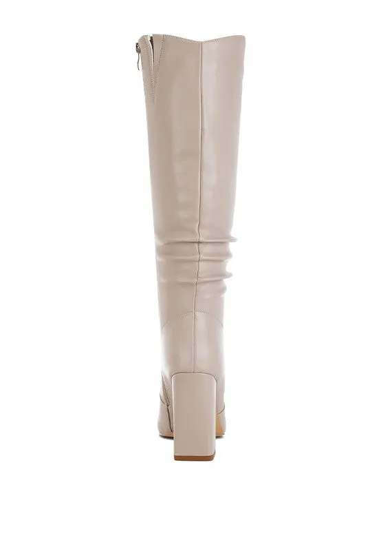 Yanir Slouchy Shaft Knee-High Boots