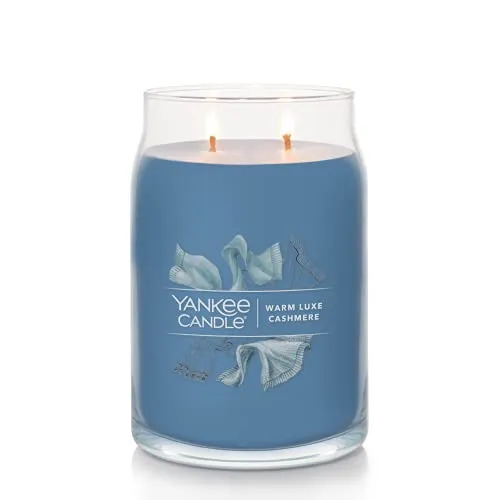 Yankee Candle 1630697 Warm Luxe Cashmere Signature Large Jar Candle