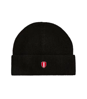 YAS KNIT HAT</p>Pitch Black