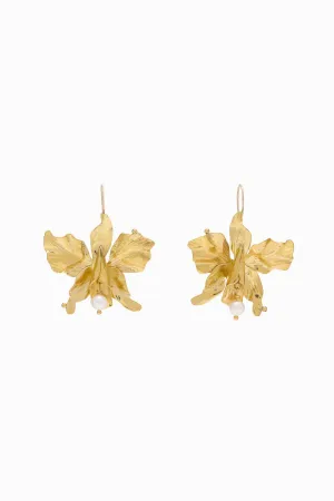 Yasmin Drop Earring - Pearl