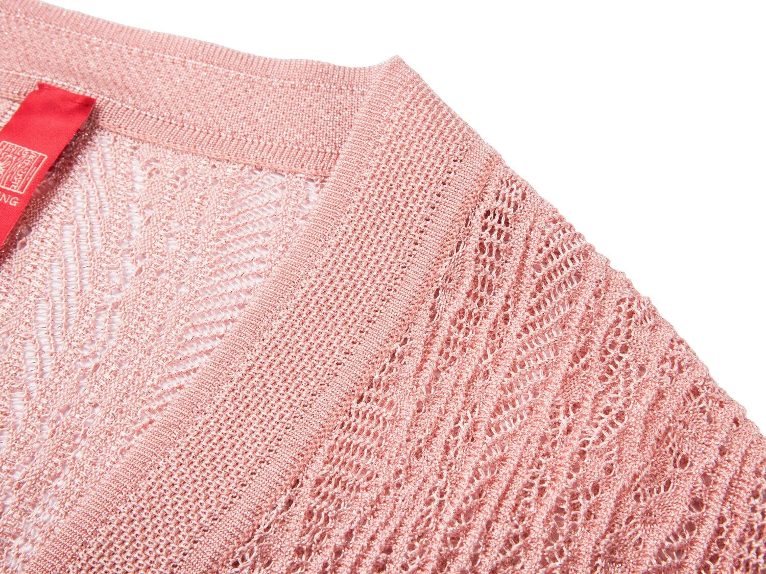 YAYING V-neck Jacquard Knitwear