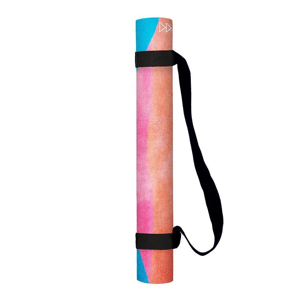 YDL Combo Travel Yoga Mat - 2-in-1 (Mat   Towel) 1.5 mm - Best For Travel