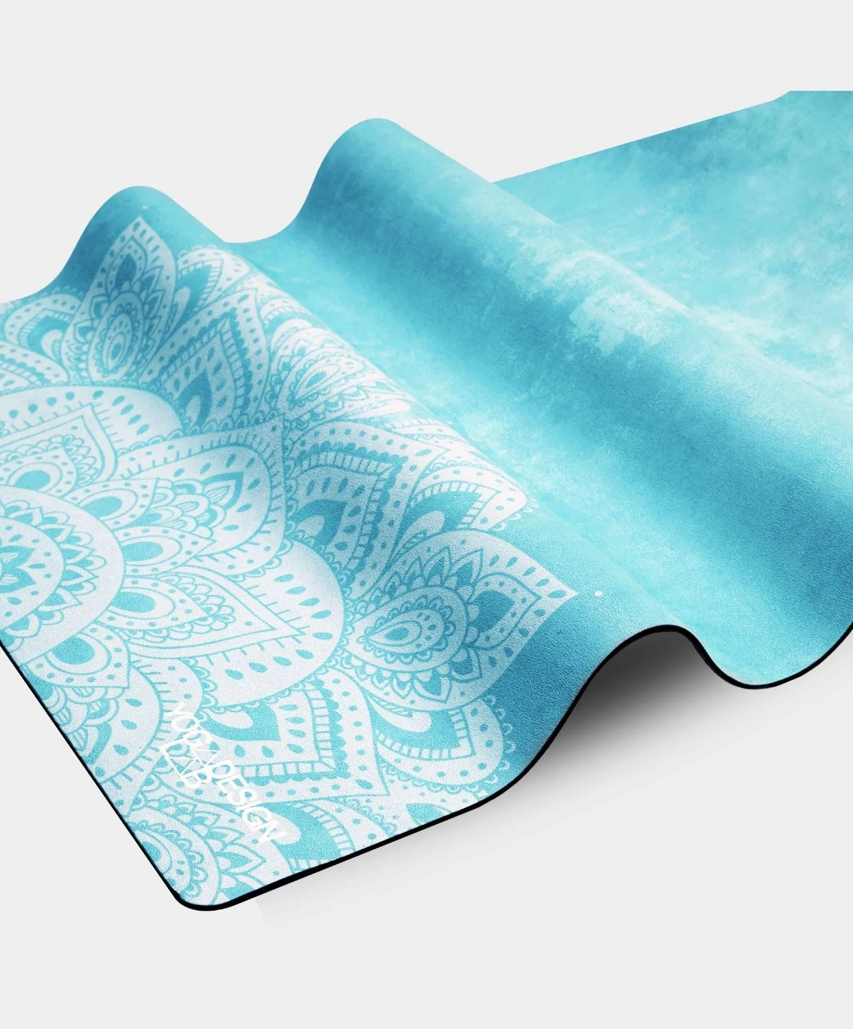 YDL Combo Travel Yoga Mat - 2-in-1 (Mat   Towel) 1.5 mm - Best For Travel