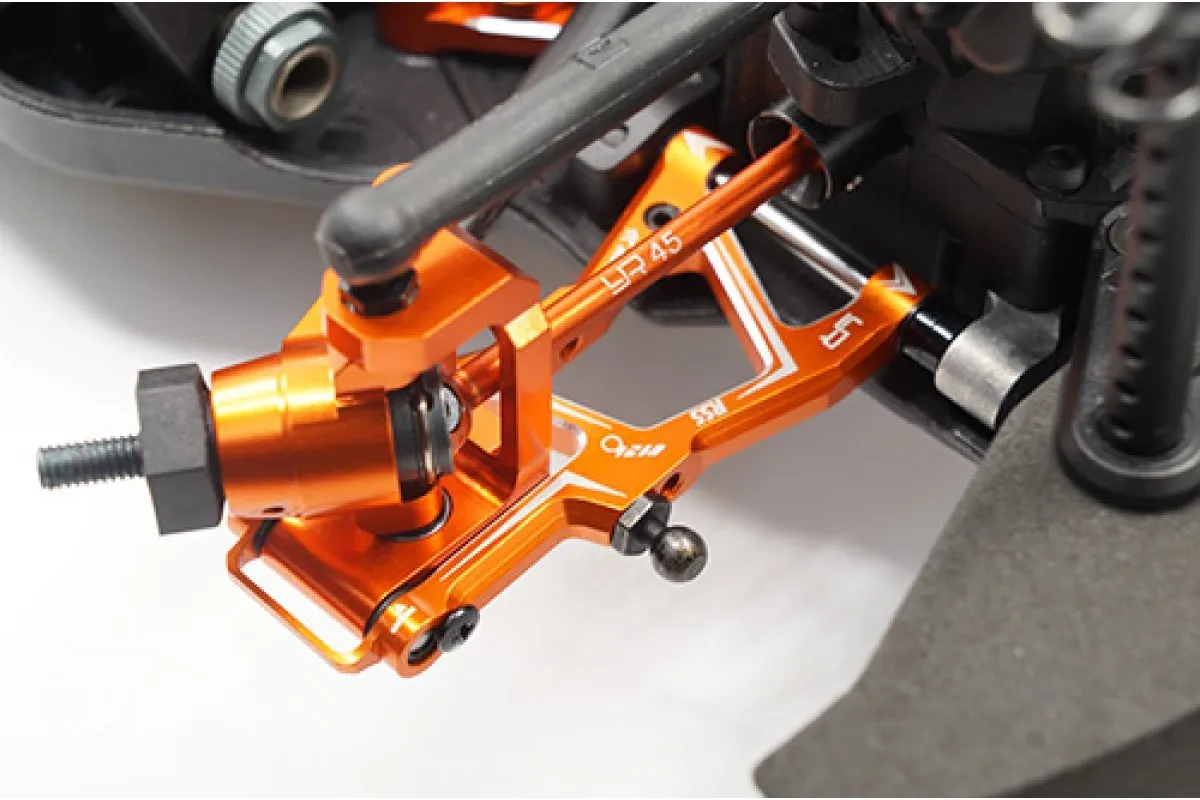 Yeah Racing HPI RS4 Orange Aluminium Essential Upgrade Set