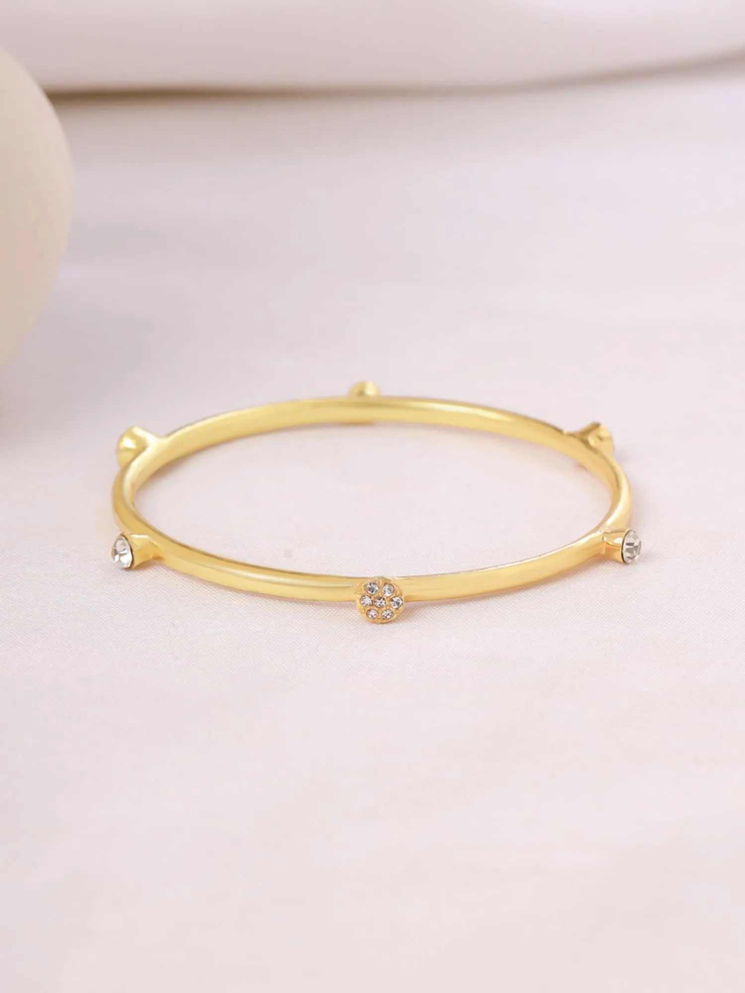 Yellow Chimes Bangle Bracelet For Woman | Fashion Golden Bracelet For Women Hand Accessories For Women | Crystal Bangles Bracelets for Girls | Birthday Gift for Women Anniversary Gift for Wife