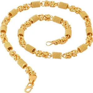 Yellow Chimes Gold-Plated Latest Fashion Stylish And Trendy Classic Designer Neck Chain for Men and Boys