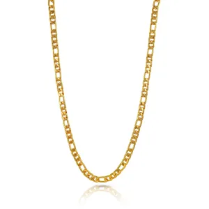 Yellow Chimes Gold-Plated Latest Fashion Stylish Thick & Long Figaro Design Neck Chains for Men and Boys