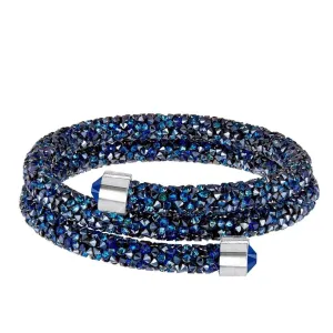 Yellow Chimes Stardust Navy Blue Crystal Bracelet For Women And Girls.