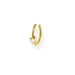 Yellow Gold Zirconia Ear Cuff EC0018-414-14