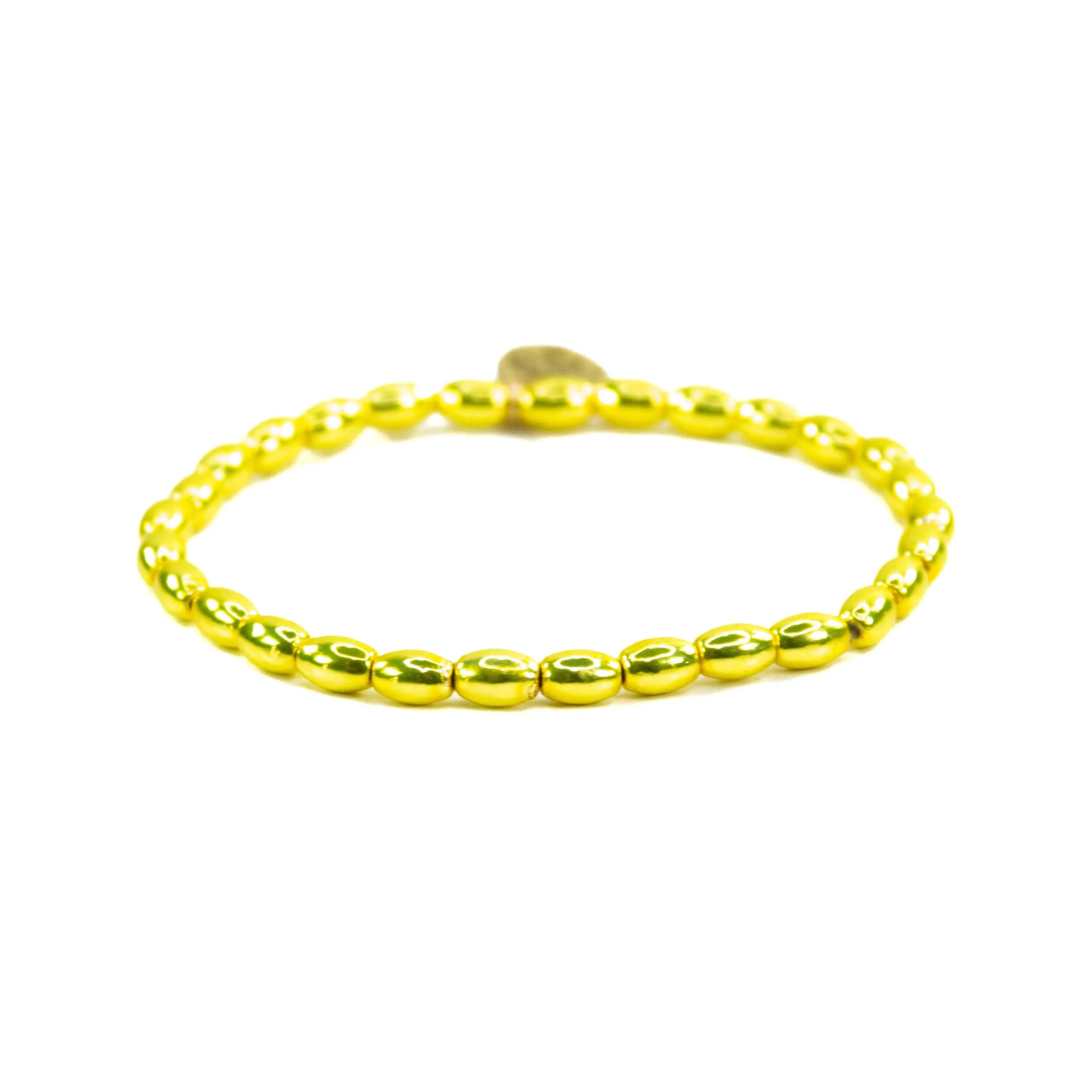 Yellow MIx Bead Bracelets