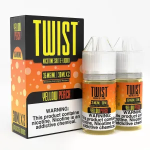 Yellow Peach by Twist Salt E-Liquids 60ml