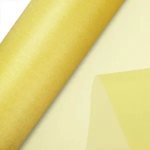 Yellow Plain Organza