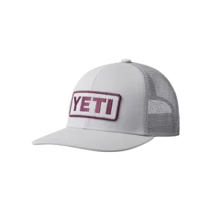 Yeti Men's Logo Badge Pro Trucker Grey Cap